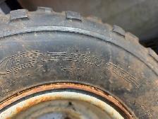 Yamaha 350 Banshee Rear Wheels With Tires That Need Replacement - Photo 7