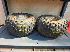 Yamaha 350 Banshee Rear Wheels With Tires That Need Replacement - Photo 8