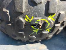Yamaha 350 Banshee Rear Wheels With Tires That Need Replacement - Photo 9