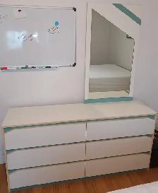 Commode avec miroir