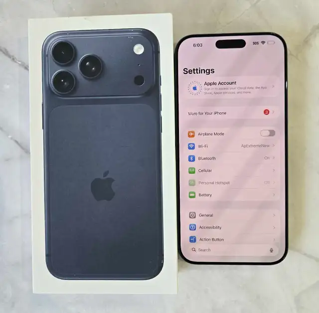 iPhone 17 Pro Max 256GB w/Box