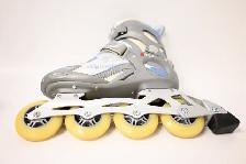 Skates Fila Primo Alu Lady silver light blue Size 8US Brand New - Photo 5