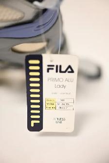 Skates Fila Primo Alu Lady silver light blue Size 8US Brand New - Photo 8