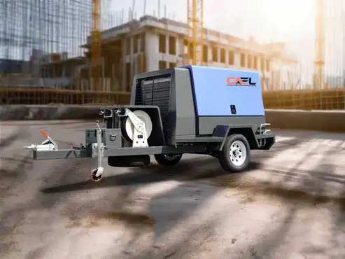 Finance!New CAEL Mobile Air Compressor Comes with kubota engine