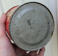 VINTAGE 1940's FOREST AND STREAM PIPE TOBACCO TIN (HALF LB.) - Photo 10