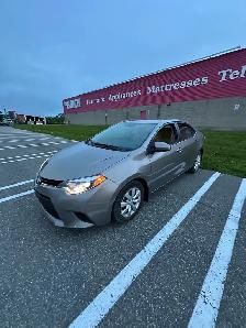 2014 Toyota Corolla Low KM 1 Owner