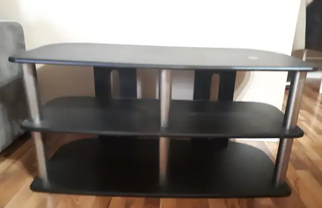 Black Chrome Coffee Table