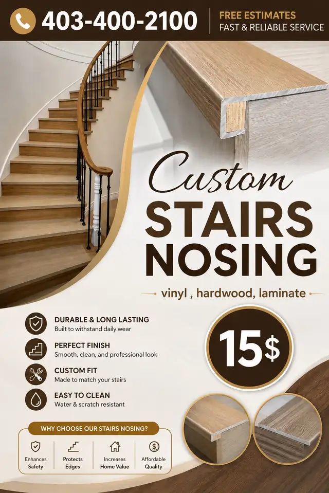 Custom Stair Nosing