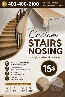 Custom Stair Nosing