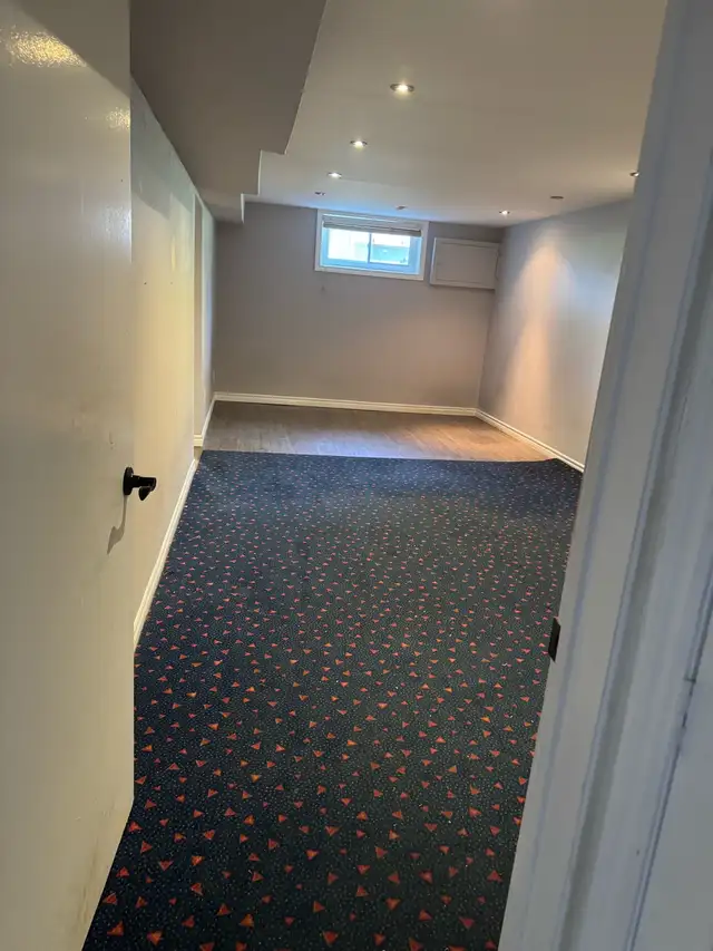 Large shared bedroom basement apt in Bayview Village for rent