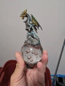Mini dragon figurine