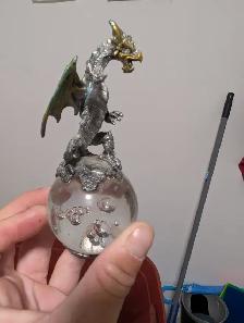 Mini dragon figurine - Photo 2