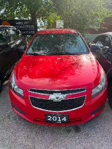 2014 Chevrolet Cruze LS | AS IS | 138,950 KM | $3,888