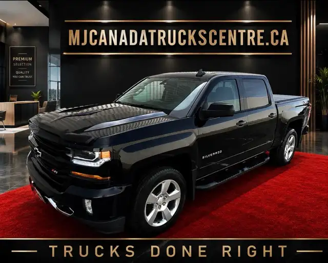 2016 Chevrolet Silverado 1500 Crew LT Z71 OFF Road  - Triple Bla