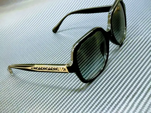 NEW Coach Women's CR614 Sunglasses — Black Frame, Never Worn