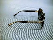 NEW Coach Women's CR614 Sunglasses — Black Frame, Never Worn - Photo 2