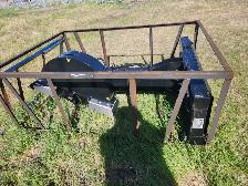 New Skid Steer Stump Grinder 24" for Standard Flow Skidsteer