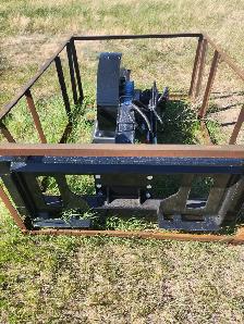 New Skid Steer Stump Grinder 24" for Standard Flow Skidsteer - Photo 4