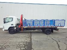 2008 Sterling STE Fuso FE85D CAMION GRUE - Photo 3