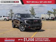 2026 GMC Acadia AT4 | Panoramic Sunroof | HD Surround Vision