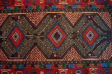 HANDKNOTTED BALUCH WOOL RUG 3.7FT x 6.4FT 714 - Photo 4