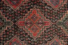 HANDKNOTTED PERSIAN HAMADAN WOOL RUG 4.2FT x 9.2FT 720 - Photo 2