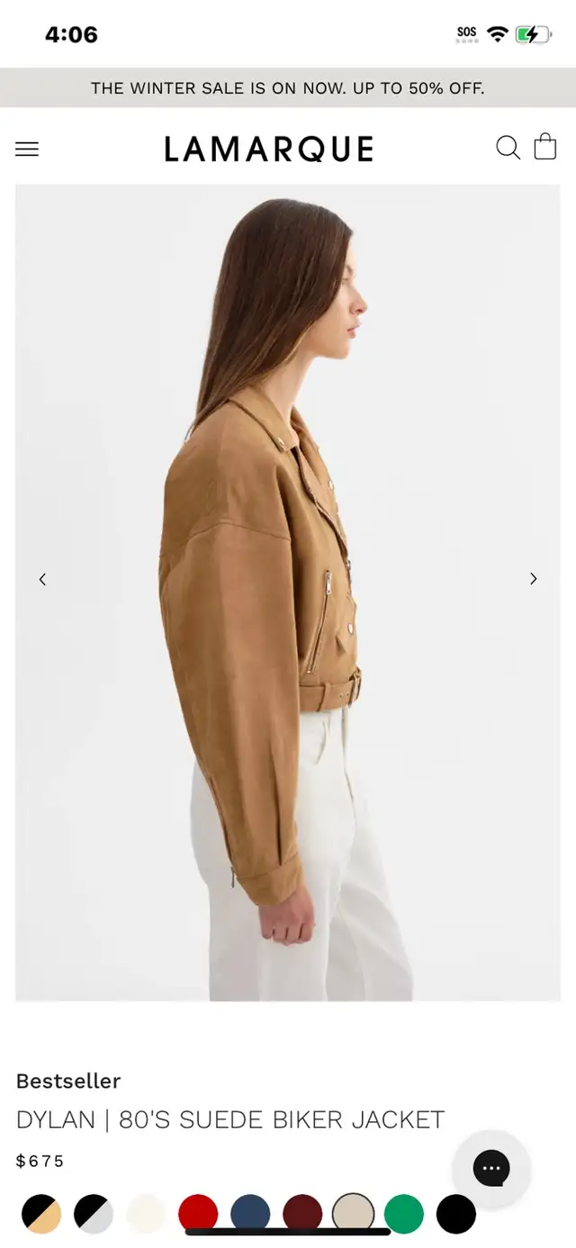 jacket size small new