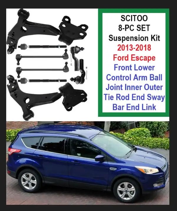 (NEW) Suspension Kit 2013-18 Ford Escape Front Lower Control Arm