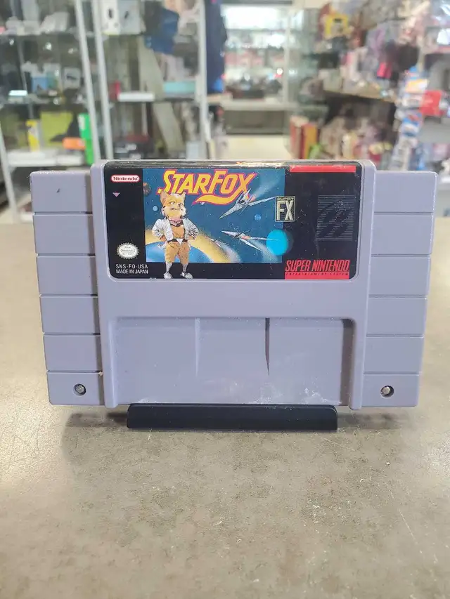Nintendo Star Fox SNES Game Cartridge