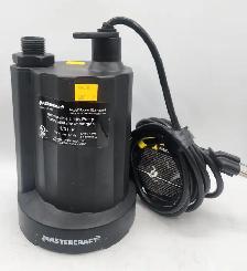 Mastercraft 1/3-HP Corded Submersible Pump 062-3409-4