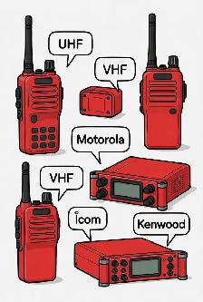 1000  uhf radio vhf radios motorola icom kenwood repeaters mics