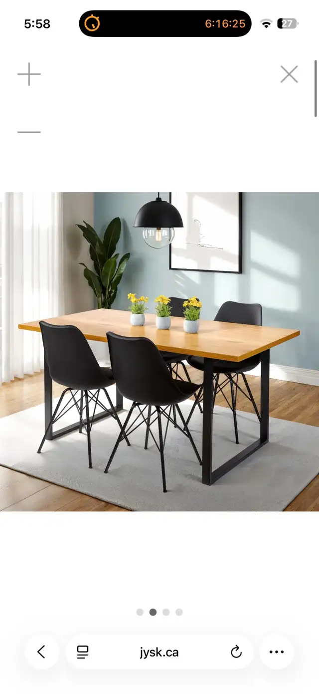 Dining room table