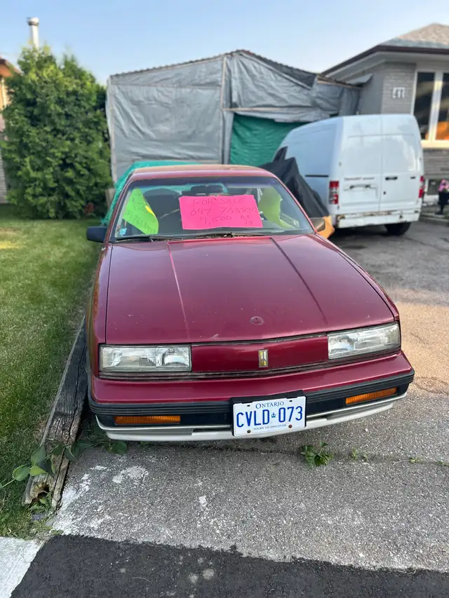 1988 Oldsmobile Cutlass 4 cyl 16 valve