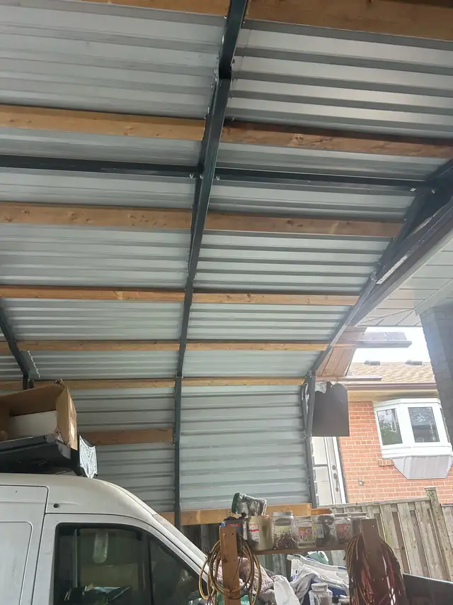 20x20 heavy duty metal frame canopy carport