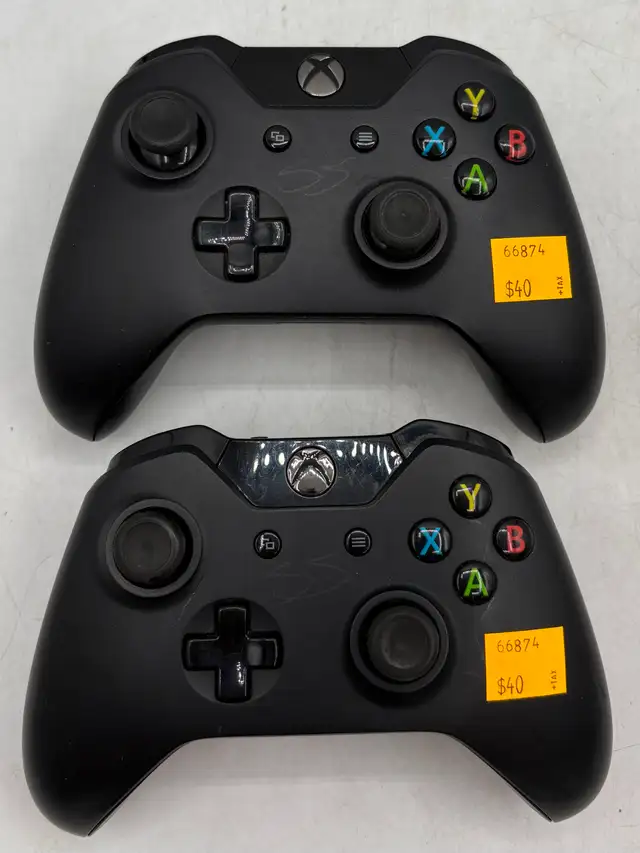 Black XBox One Wireless Controller(s) x2 Available