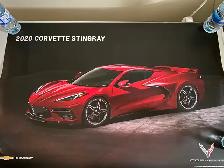 2020 Corvette C8 Posters, original dealer C8 release posters - Photo 4
