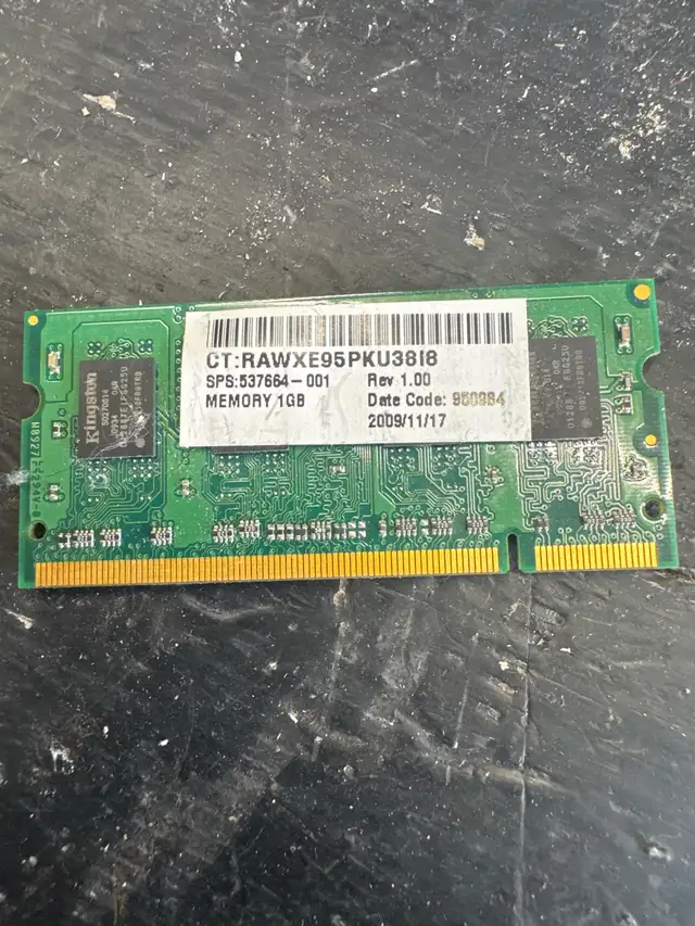 Kingston 1GB DDR2 RAM