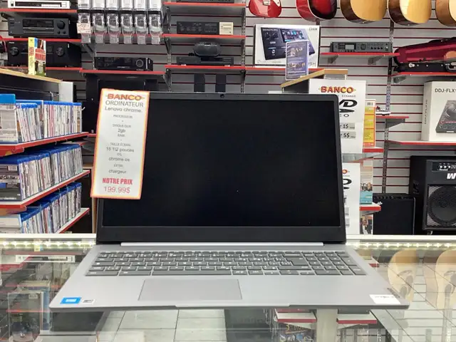 ordinateur portable Lenovo chrome
