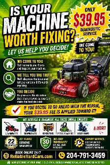 Is your lawnmower worth fixing?