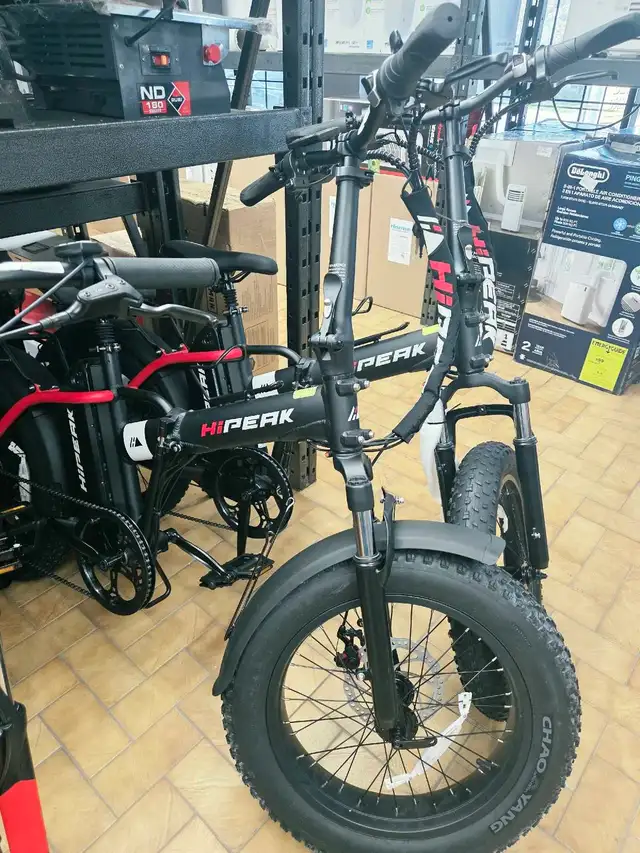 Vélo électrique pliant