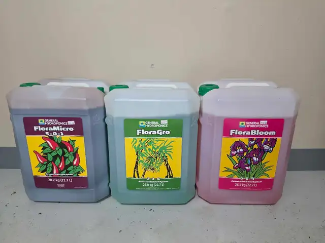 Flora micro/bloom/grow