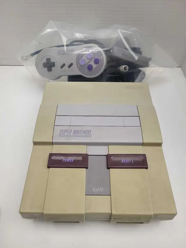 Super Nintendo Entertainment System SNES Console
