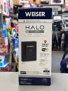 Weiser Halo Touch Matte Black Keyless Entry Smart Lock/Deadbolt - Photo 3