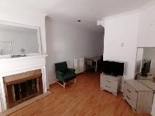 Furnished Large 1 Bedroom Apt - ground floor of a house, in-unit