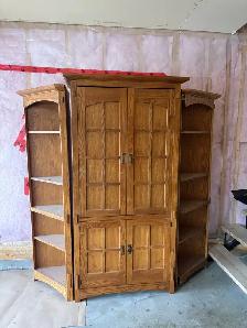 Entertainment Cabinet Bassett brand 1990s