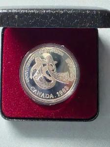 1983 $1 Edmonton World University Games Silver Proof coin Proof