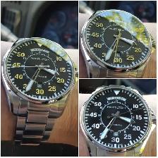 Hamilton Khaki Aviation Pilot Day Date watch Auto w. SS bracelet - Photo 5