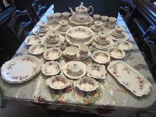 Royal Albert LAVENDER ROSE fine bone china set for 6