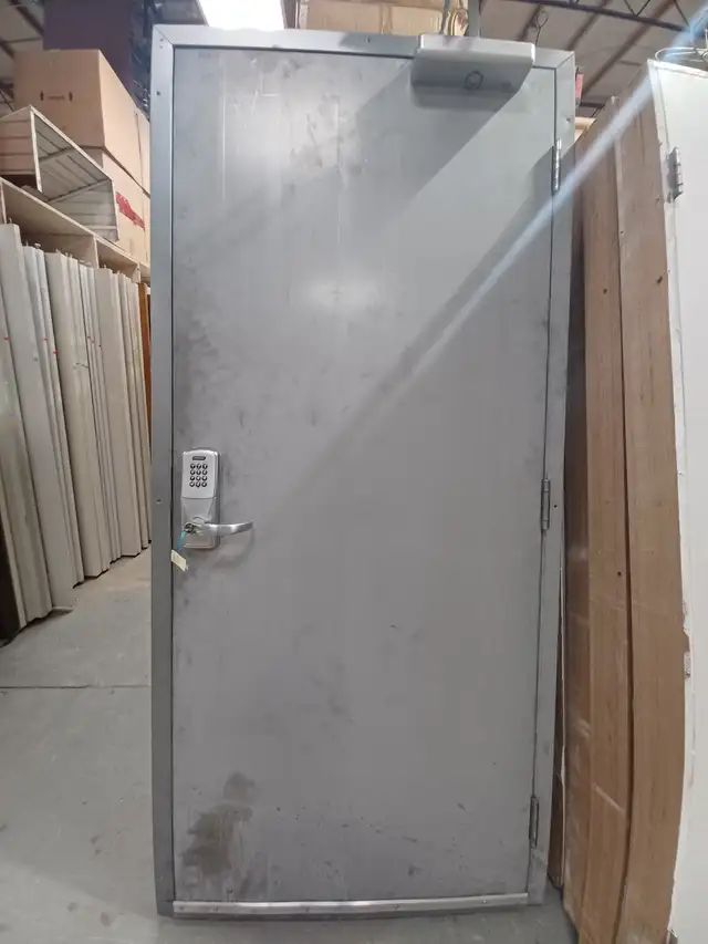 Industrial Prehung Steel Door