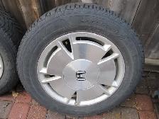 Honda Civic 15 Inch Aluminum Rims & 8 Tires Winter & Summer - Photo 2